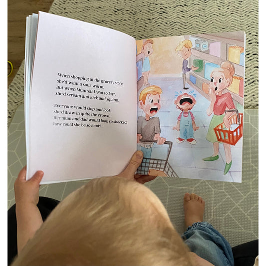 Tantrums book for toddlers